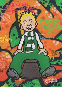 Celtic 'Brother Wullie' Greeting Card