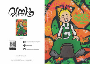 Celtic 'Brother Wullie' Greeting Card