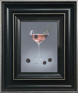 Blackberries and Pink Champagne - Limited Edition Print