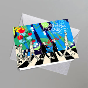 Broons Crossing - Merry Chrimbo - Greeting Card