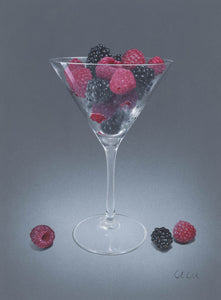 Raspberries and Blackberries - Limited Edition Print