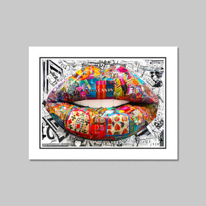 Candy Lips - Limited Edition Print