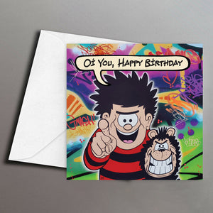 Oi You, Happy Birthday Greeting Cards