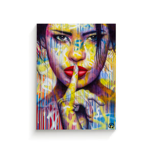 Say Nothing Canvas Print