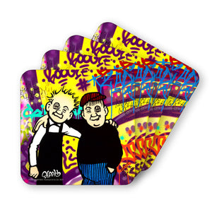 Oor Wullie And Fat Boab Coasters