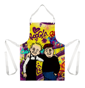 Oor Wullie and Fat Boab Apron
