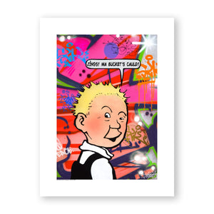 Wee Wullie Open Edition Print