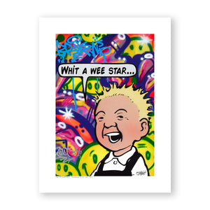 Wee Star Open Edition Print