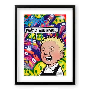 Wee Star Open Edition Print