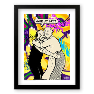 Maw & Paw Broon 'Hame At Last' Open Edition Print