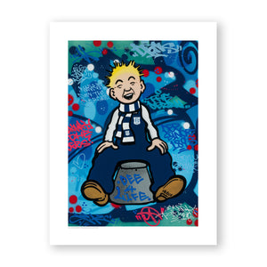 Dee Oor Wullie - Dundee F.C (Blue) Open Edition Print