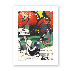 A Fine Day For Fishing Open Edition Print