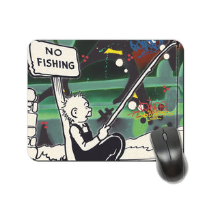 A Fine Day For Fishing Mousemat