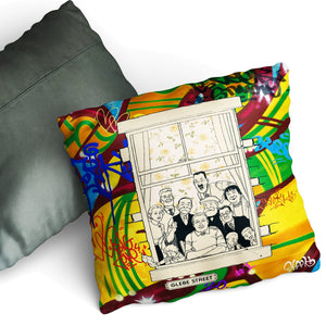 The Broons Make Every Family Happy Cushion